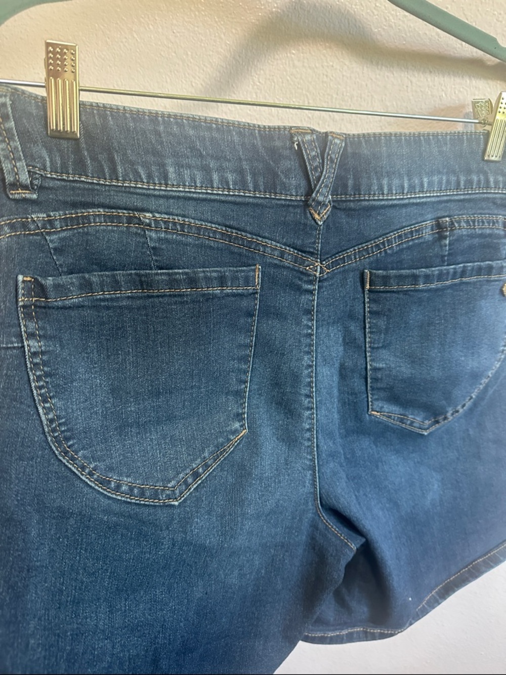 Democracy Dark Blue Denim Shorts - Picture 7 of 7